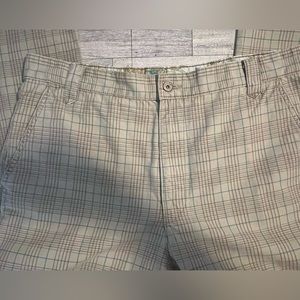 Silver Tab Plaid pants sz 36x30.